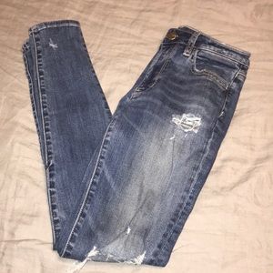 High-Rise American Eagle Skinny Jeans